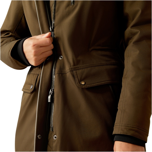 Ariat Womens Tempest Insulated Waterproof Parka 10052833 - Relic